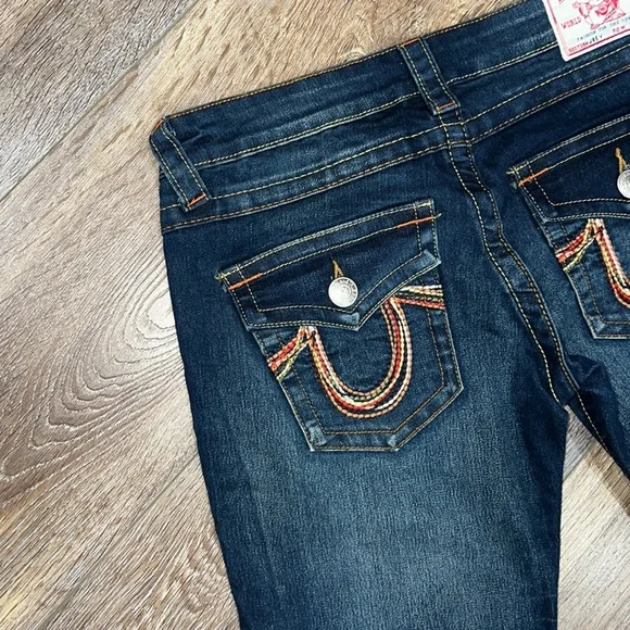 NWT True Religion 🌈 “Joey” Rainbow Skinny Jeans - Picture 10 of 14